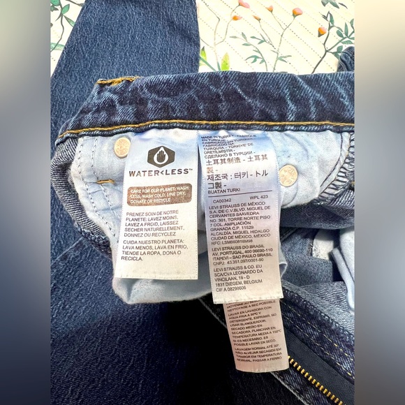 Levi’s 70s High Slim Straight Size 26 in Indigo - GREAT washed condition. - Picture 5 of 9